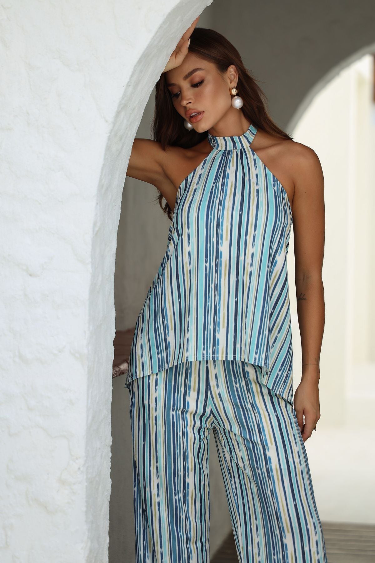 Blusa Estampa Mar Em Movimento Frysaide