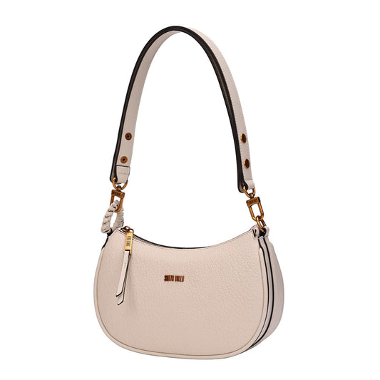 Bolsa Baguete Santa Lolla Preta Alça De Ombro