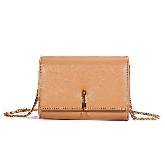 Bolsa Carteira Santa Lolla Bege Alça Correntes