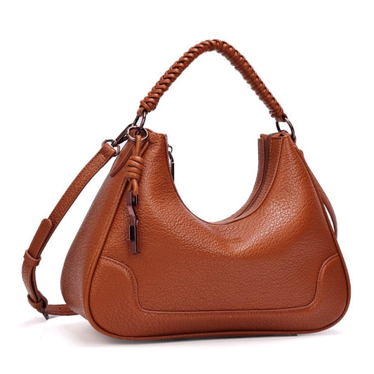 Bolsa Hobo Santa Lolla Caramelo Alça Dupla