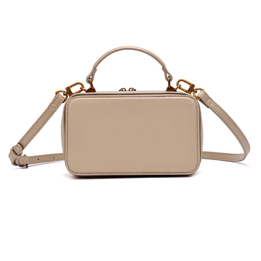 Bolsa Pequena Bege Santa Lolla Alça Dupla