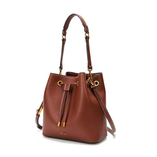 Bolsa Saco Santa Lolla Terracota Alça Tiracolo
