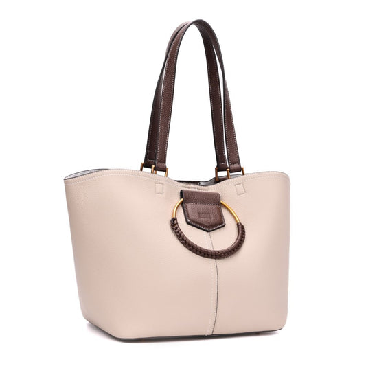 Bolsa Sacola Santa Lolla Off White Alça De Ombro