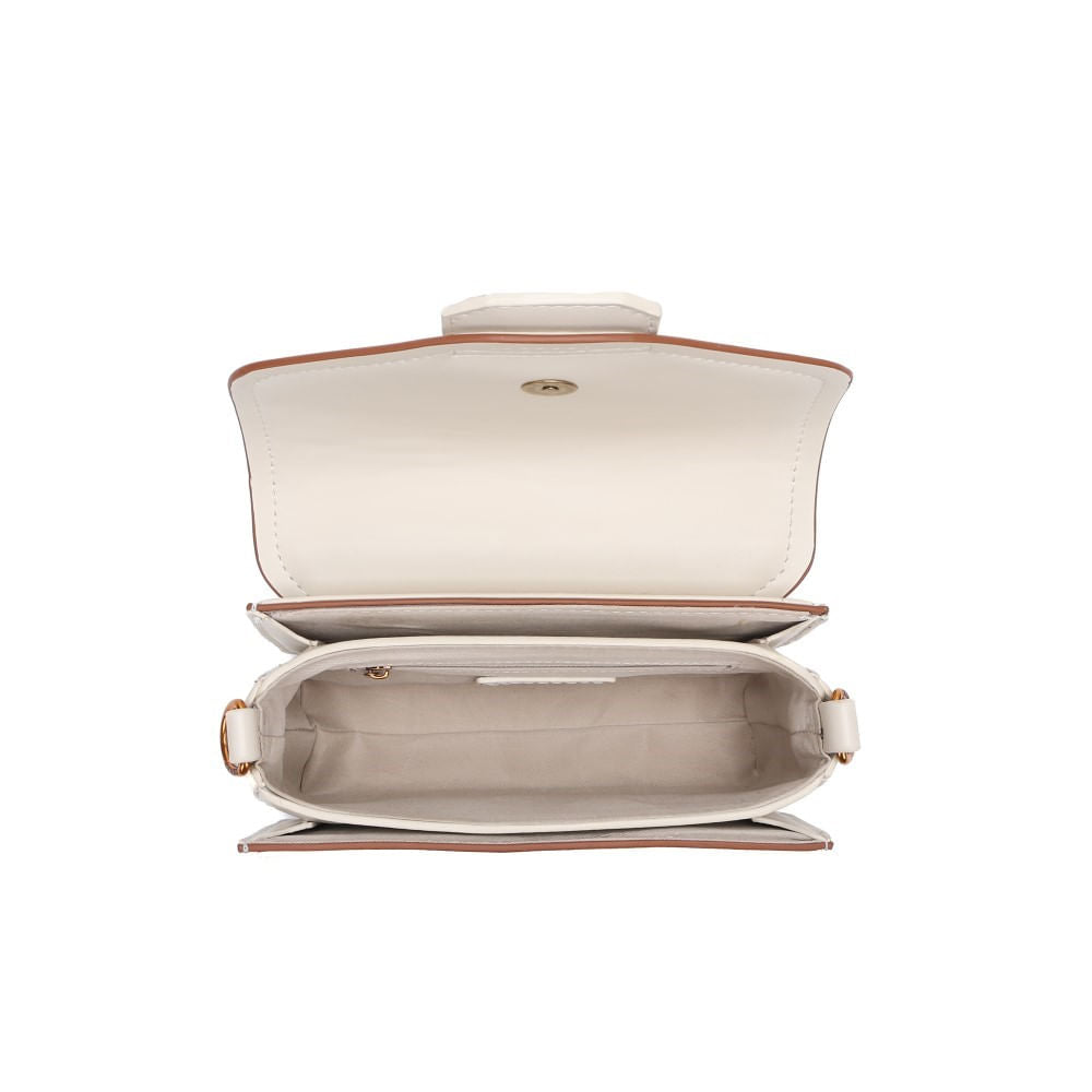 Bolsa Santa Lolla Off White Alça Transversal