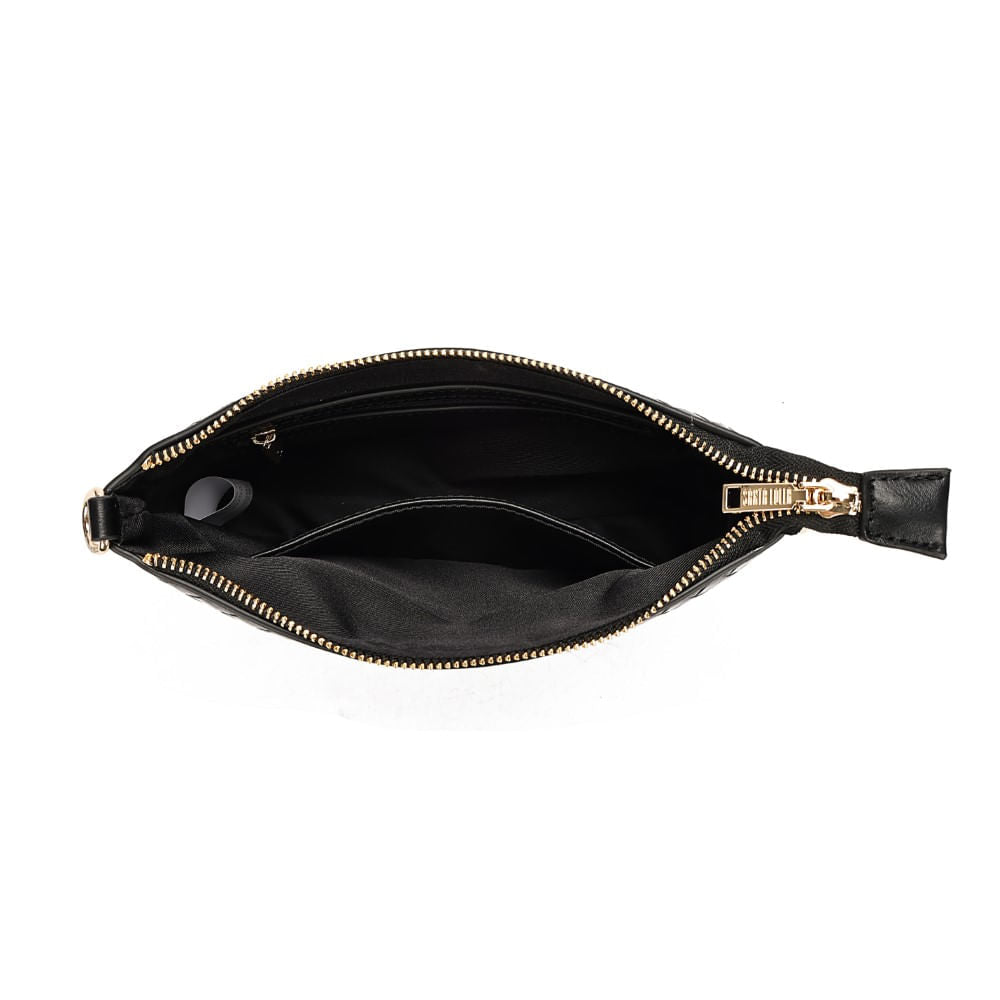 Bolsa Santa Lolla Preta Alça Transversal