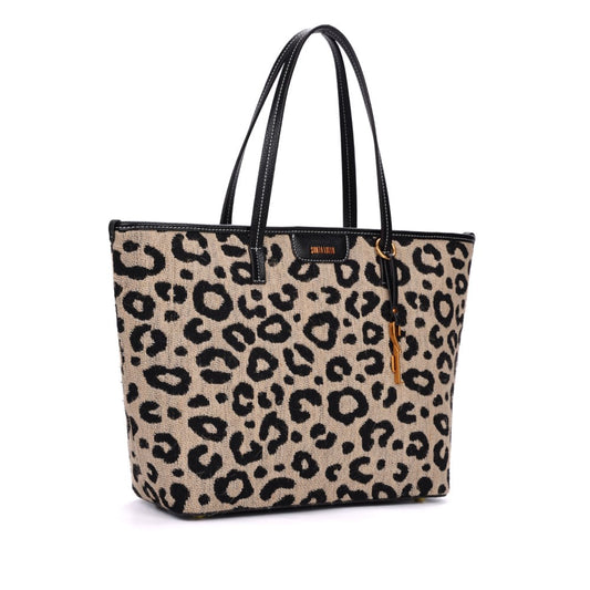Bolsa Shopper Santa Lolla Animal Print Onça