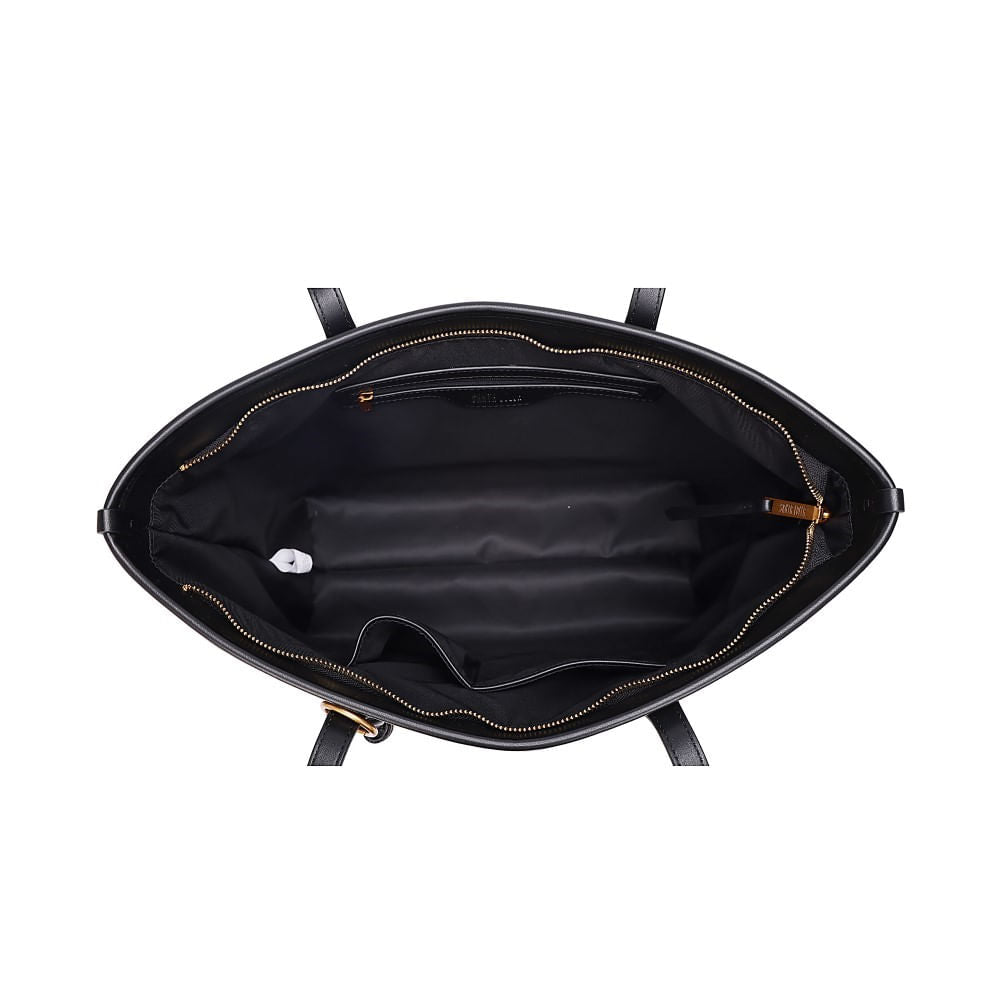 Bolsa Shopper Santa Lolla Preta Alça De Ombro