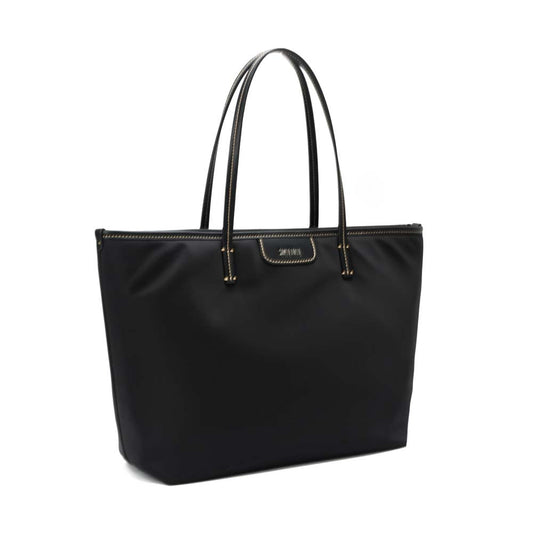 Bolsa Shopper Santa Lolla Preta Nylon