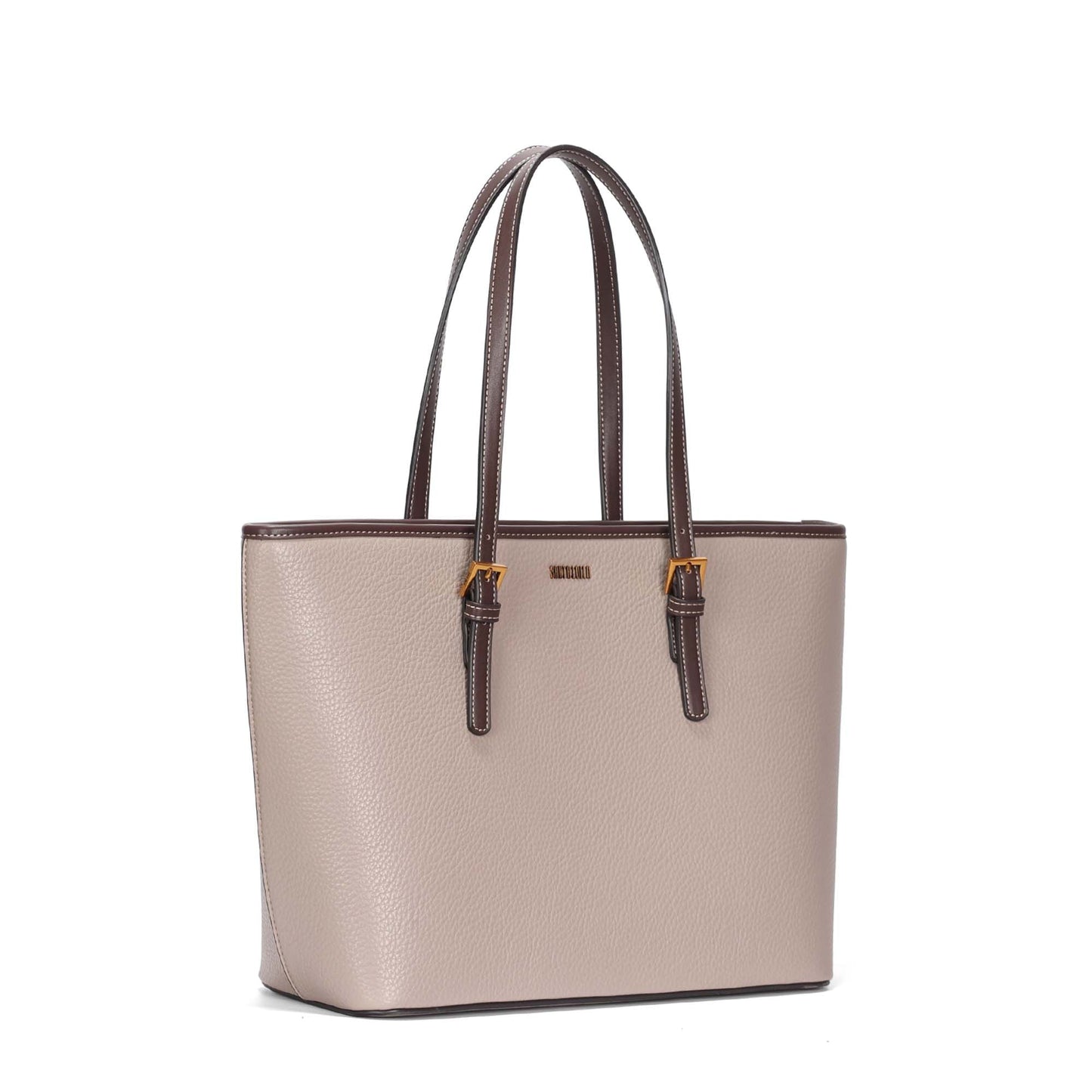 Bolsa Shopper Santa Lolla Taupe Textura Floater