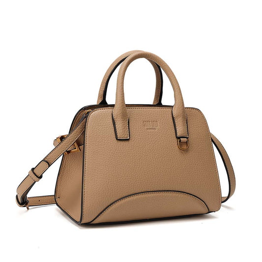 Bolsa Tote Santa Lolla Bege Alça Tiracolo