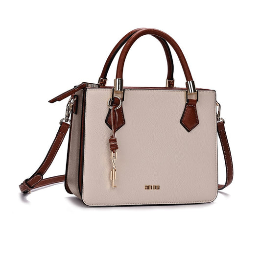 Bolsa Tote Santa Lolla Off White Duas Alças