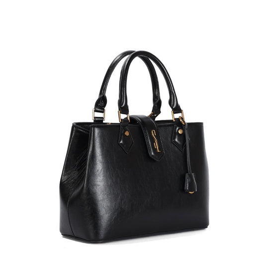 Bolsa Tote Santa Lolla Preta Alça Tiracolo