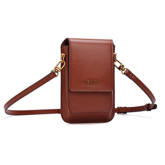 Bolsa Transversal Santa Lolla Caramelo Soft