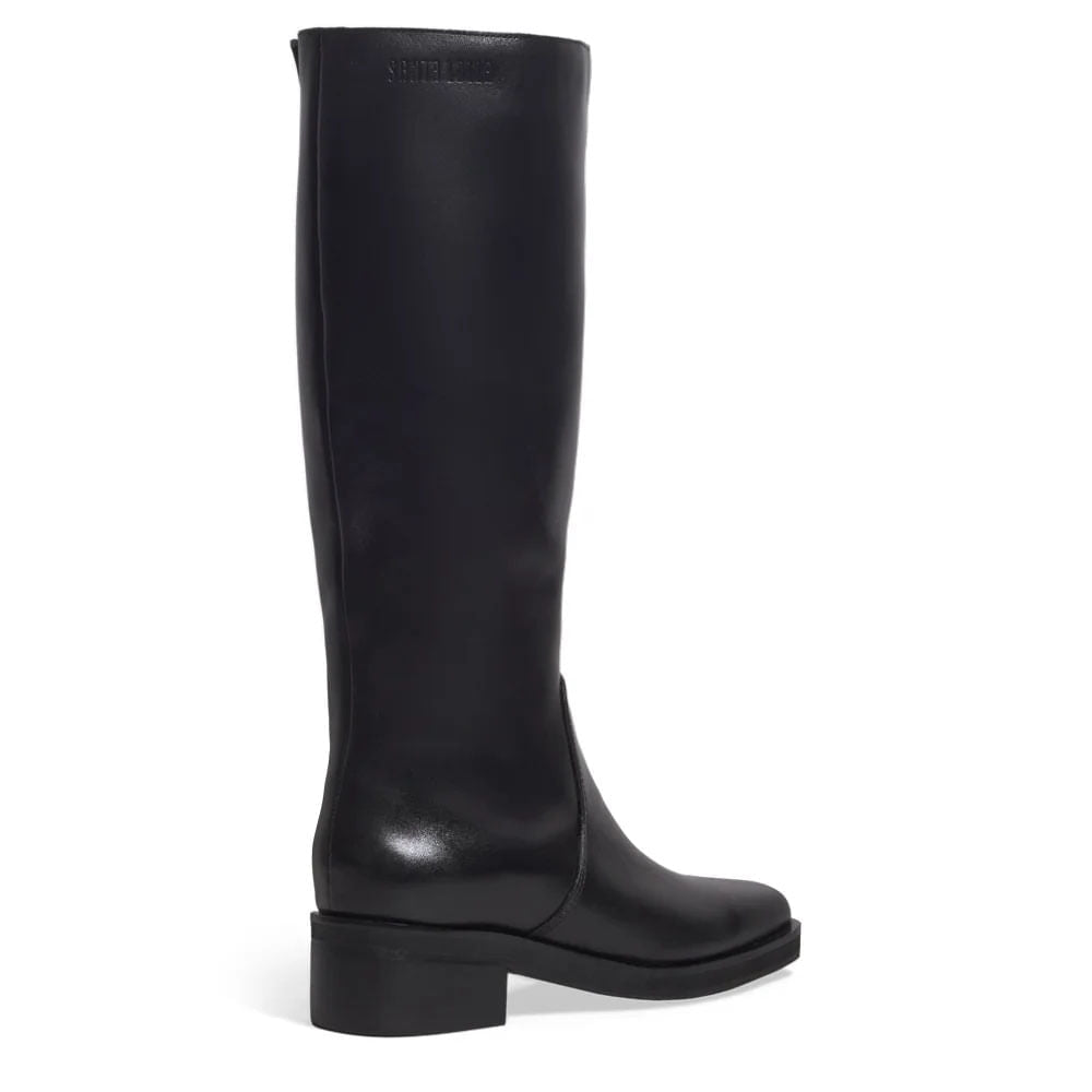 Bota Santa Lolla Preta Cano Alto Salto Bloco