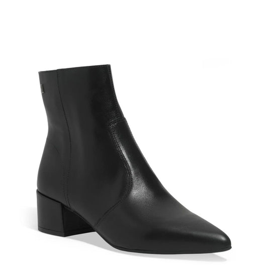 Bota Santa Lolla Preta Couro Salto Bloco