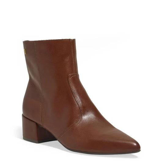 Bota Santa Lolla Terracota Cano Curto Salto Bloco