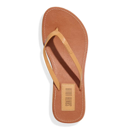 Chinelo Plataforma Santa Lolla Bege