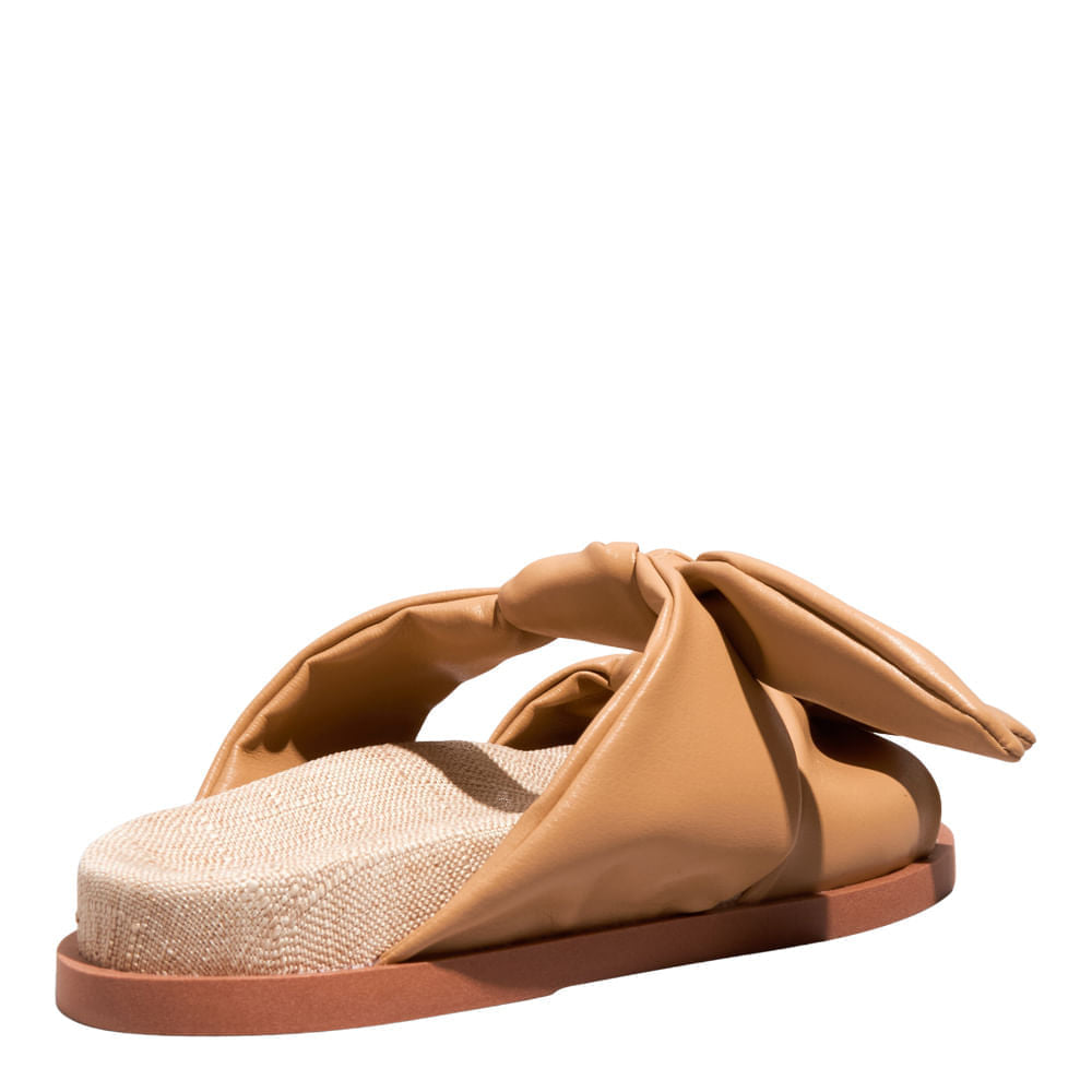 Papete Caramelo Santa Lolla Laço Palha