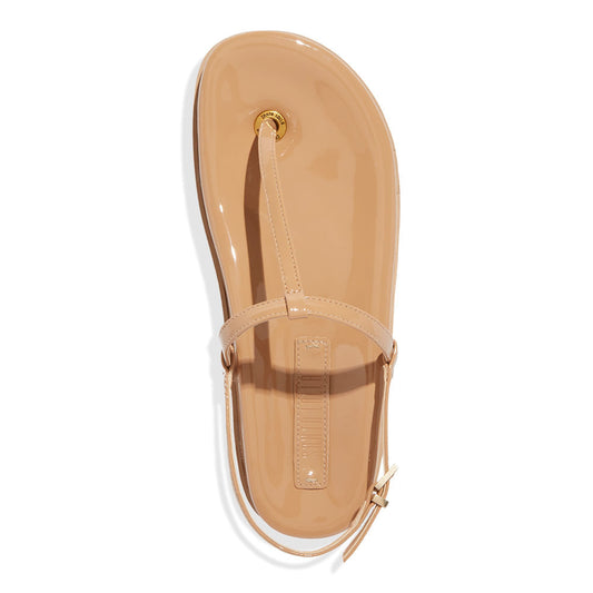 Papete Santa Lolla Bege Verniz