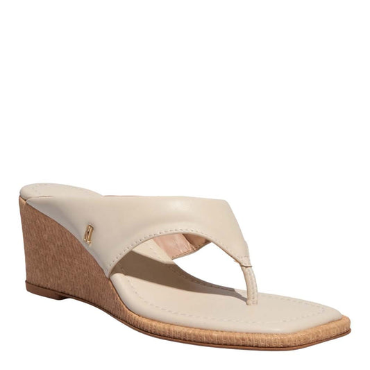 Tamanco Santa Lolla Puffer Off White Anabela