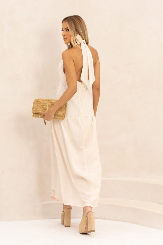 Vestido Midi Estampa Brisa Leve Frysaide