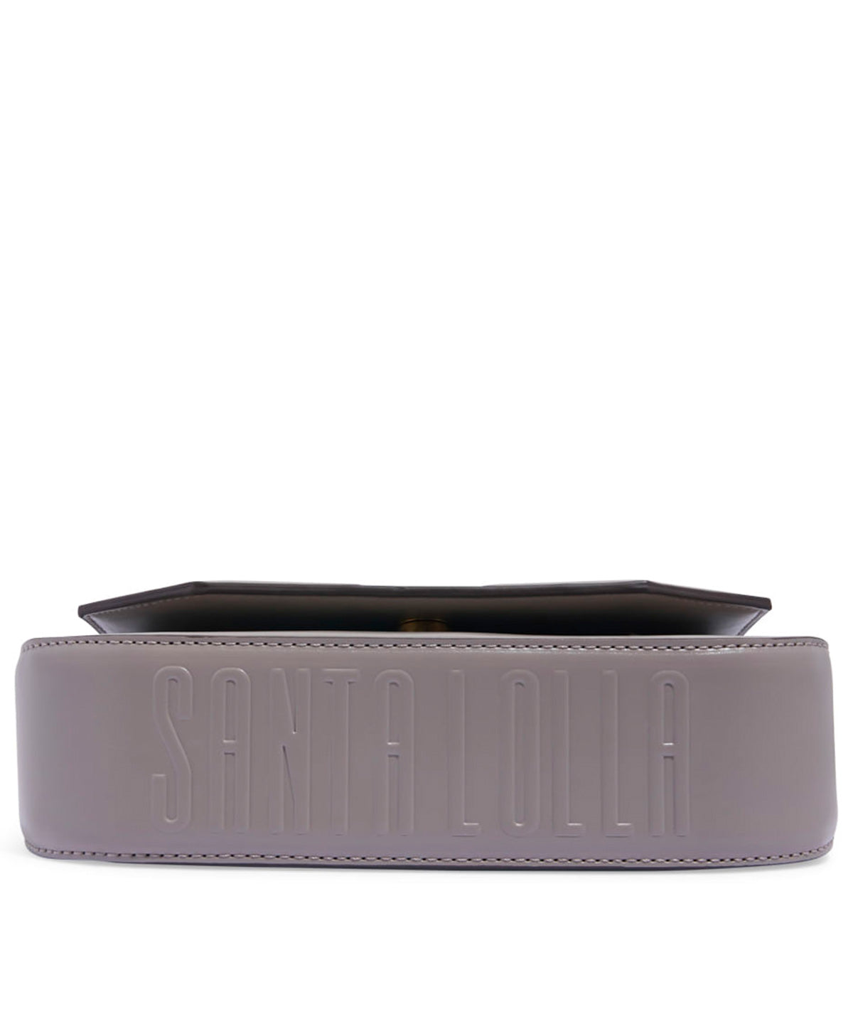 Bolsa Baguete Transversal Santa Lolla Cinza