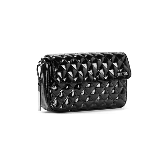 Bolsa Floater Santa Lolla Matelassê Alça Transversal Preta