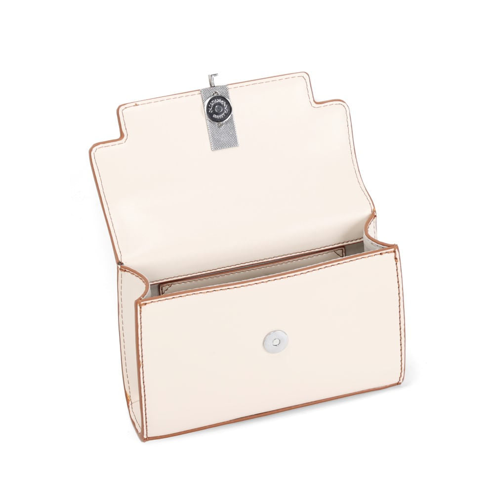 Bolsa Off White Transversal Santa Lolla Quadrada