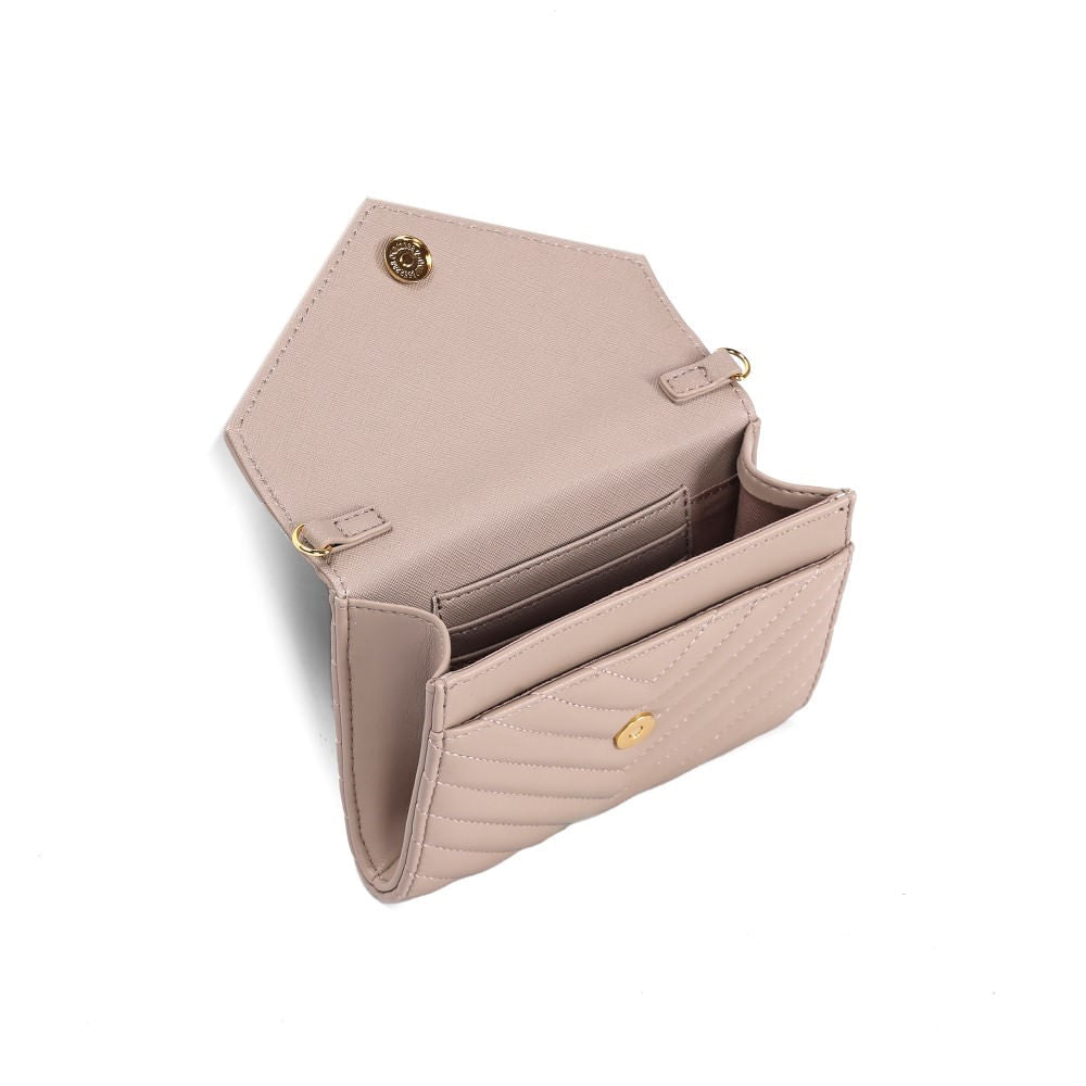 Bolsa Pequena Bege Santa Lolla Alça Transversal