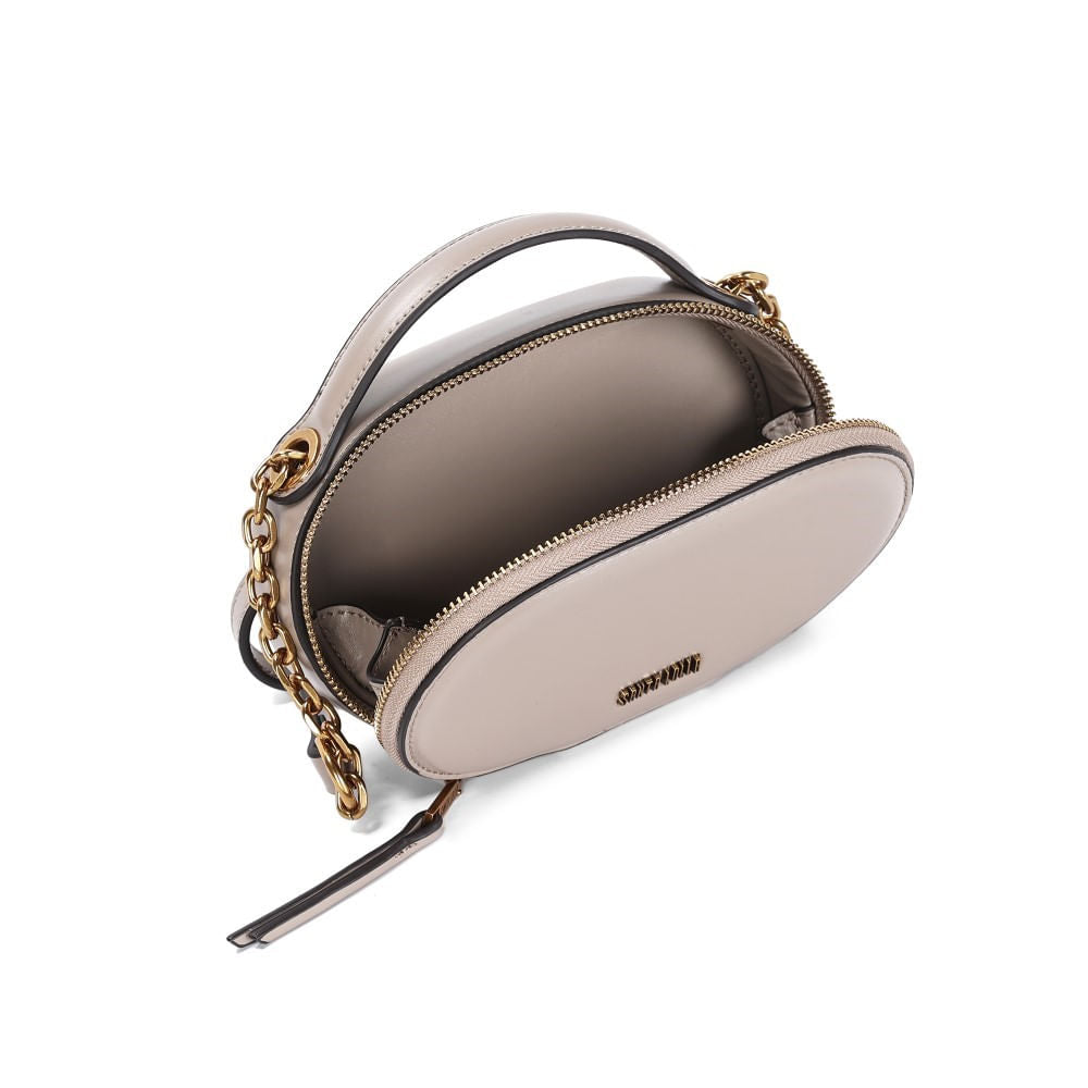 Bolsa Pequena Cinza Santa Lolla Alça Dupla