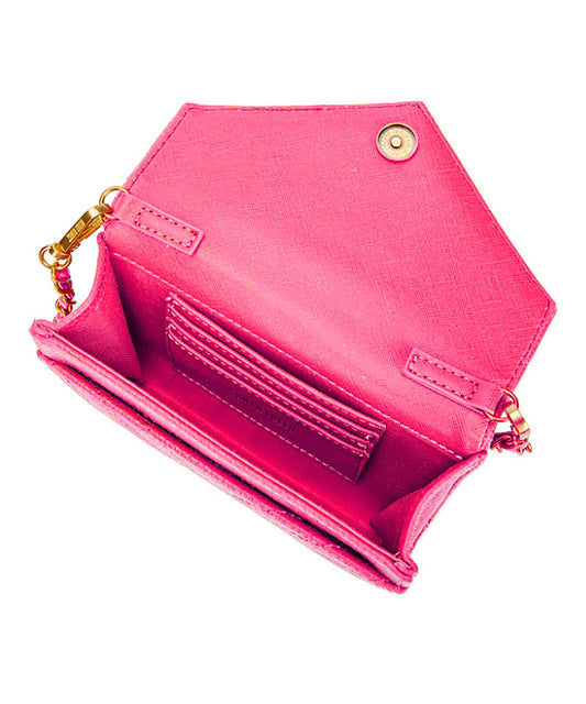 Bolsa Pequena Rosa Santa Lolla Correntes