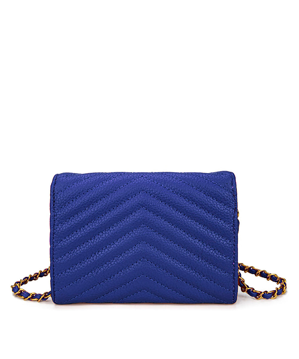 Bolsa Pequena Santa Lolla Azul Correntes