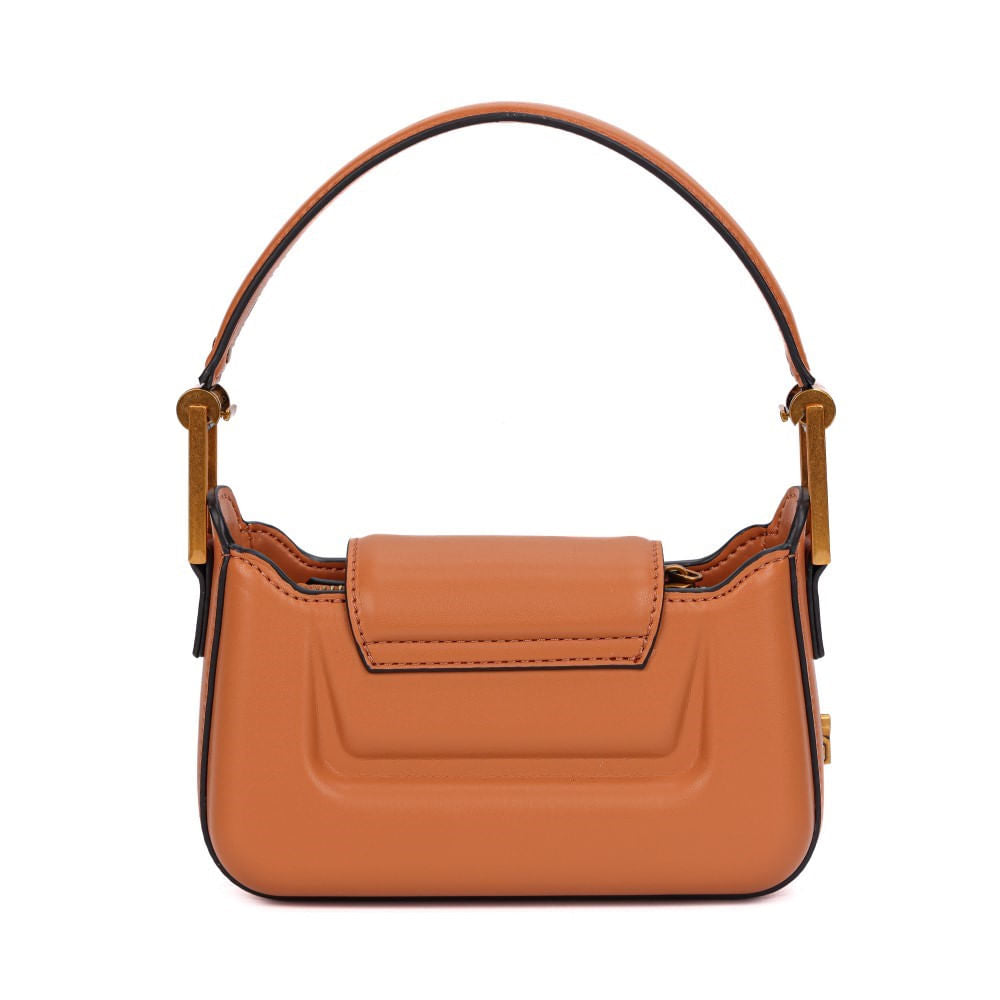 Bolsa Pequena Santa Lolla Caramelo Alça Dupla