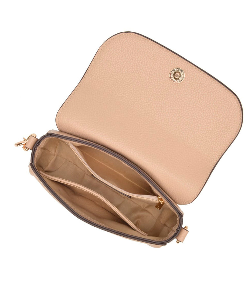 Bolsa Pequena Santa Lolla Nude Floater Alça Transversal