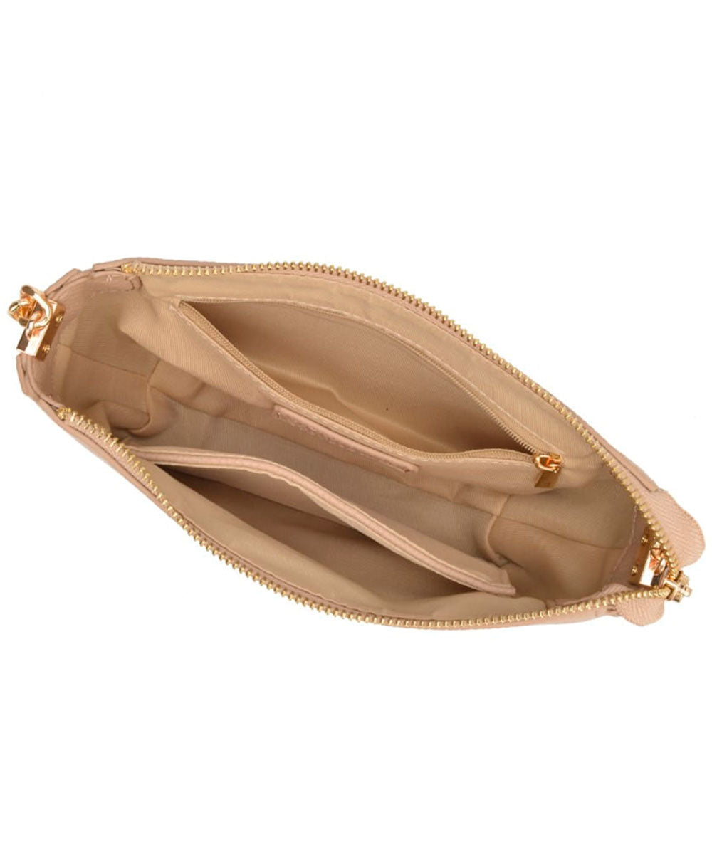 Bolsa Pequena Santa Lolla Nude Meia Lua