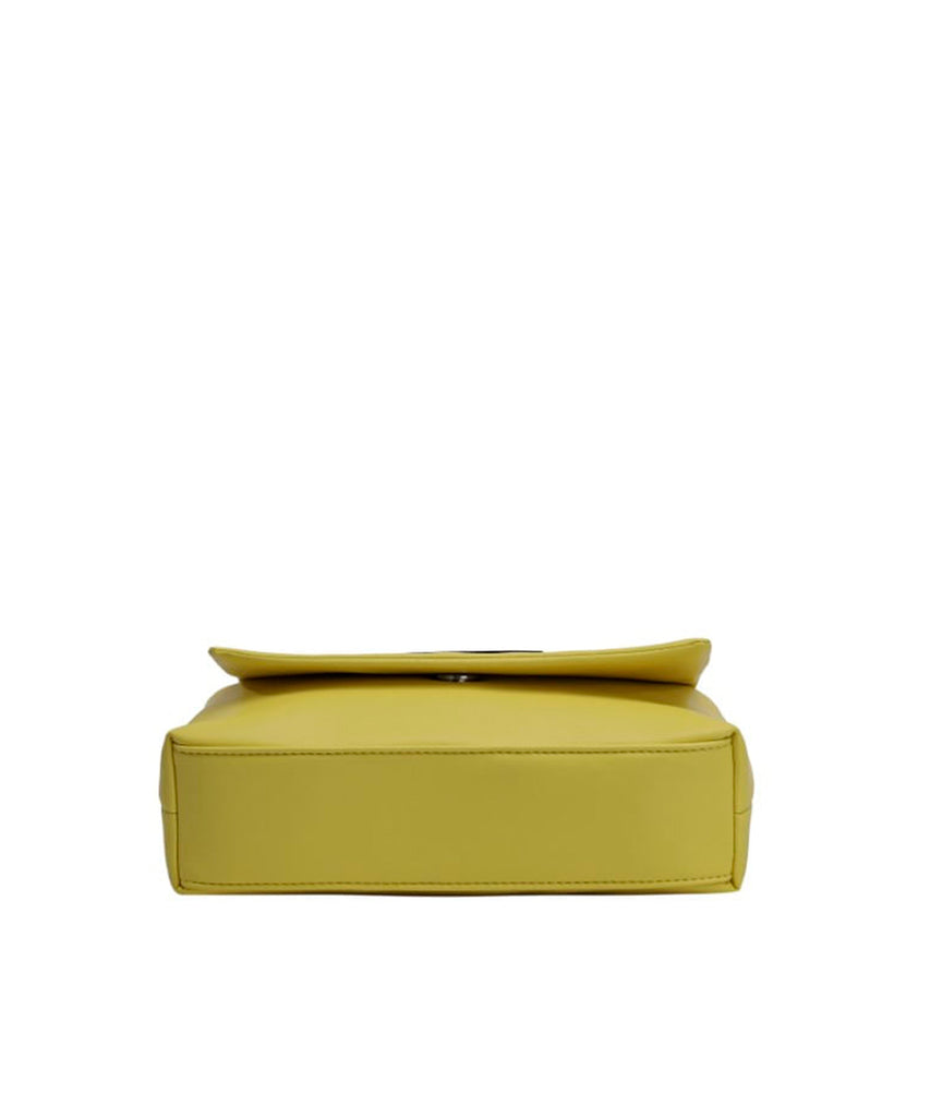 Bolsa Quadrada Santa Lolla Verde Limão Alça Transversal