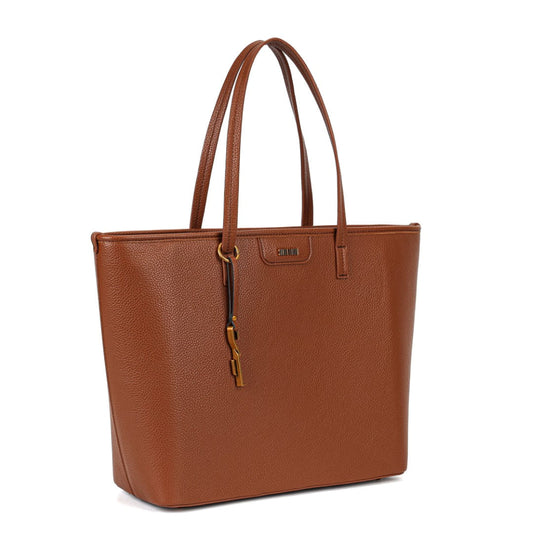 Bolsa Sacola Grande Santa Lolla Marrom