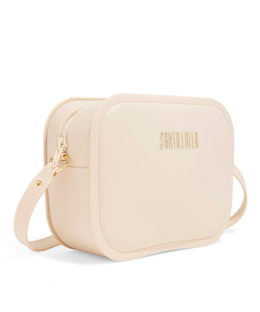 Bolsa Santa Lolla Borracha Alça Transversal Off White