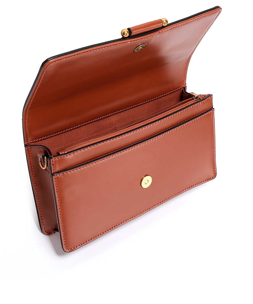 Bolsa Santa Lolla Box Marrom Cinamon