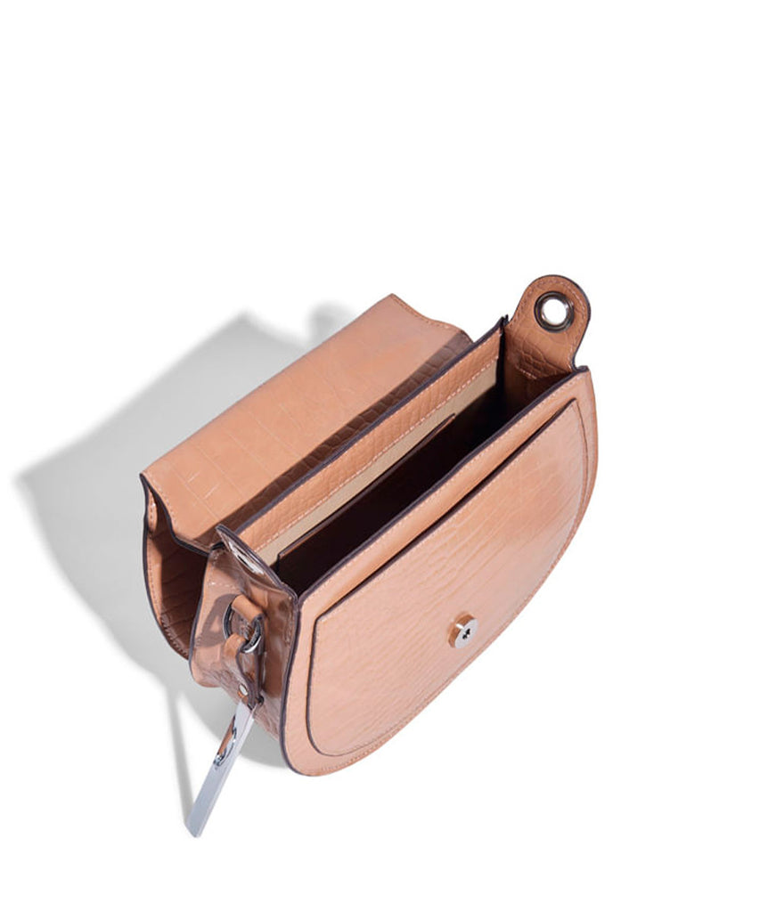 Bolsa Santa Lolla Nude Areia Alça Ombro