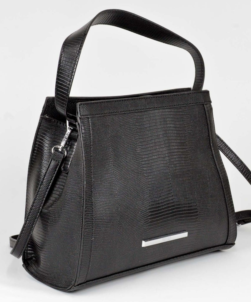 Bolsa Santa Lolla Preta Tote Alça Tiracolo - 0453.33C9.0163.00AA