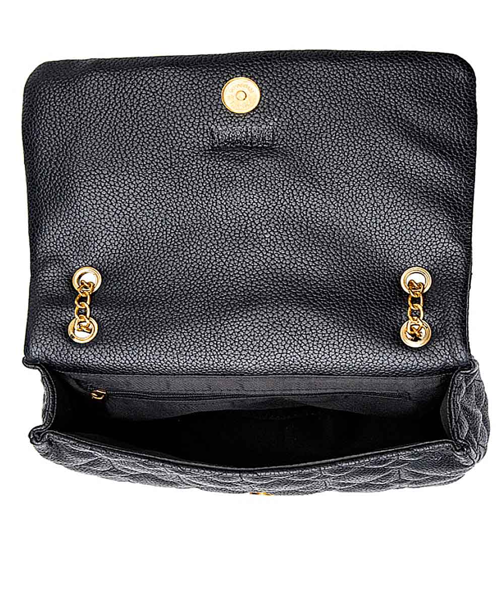 Bolsa Santa Lolla Preto Correntes Matelassê