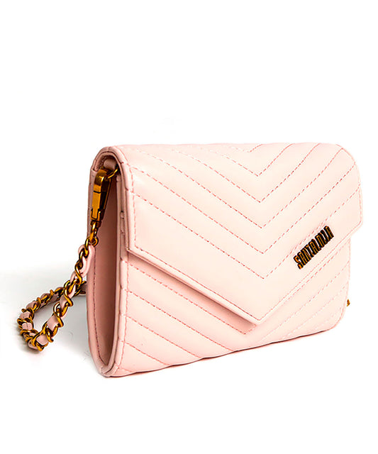 Bolsa Santa Lolla Rosa Correntes