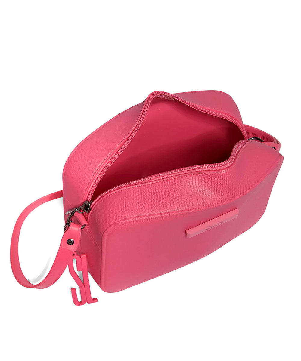 Bolsa Santa Lolla Rosa Hibisco Borracha