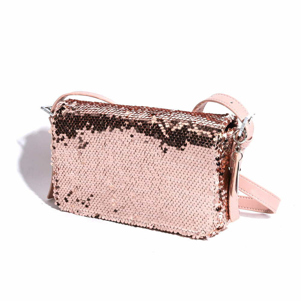 Bolsa Santa Lolla Rosê Paetê