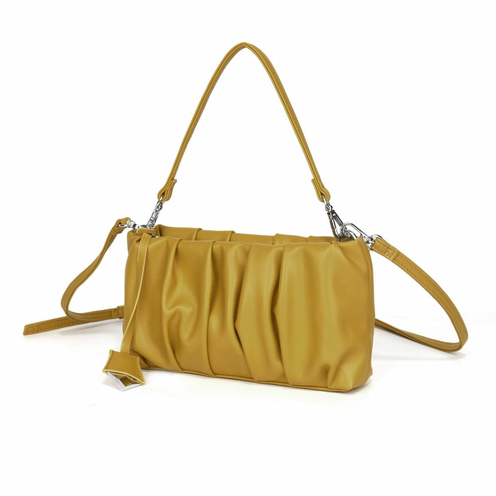 Bolsa Santa Lolla Tiracolo Drapeada Hot Oliva