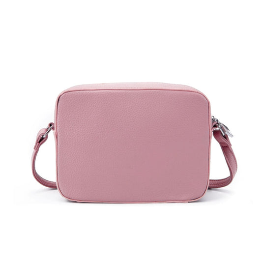 Bolsa Santa Lolla Tiracolo Quadrada Rosa Chiclete