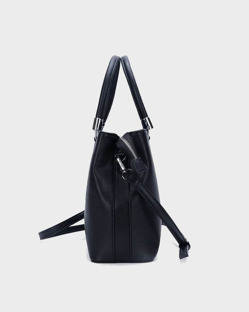 Bolsa Santa Lolla Tote Preta Risco