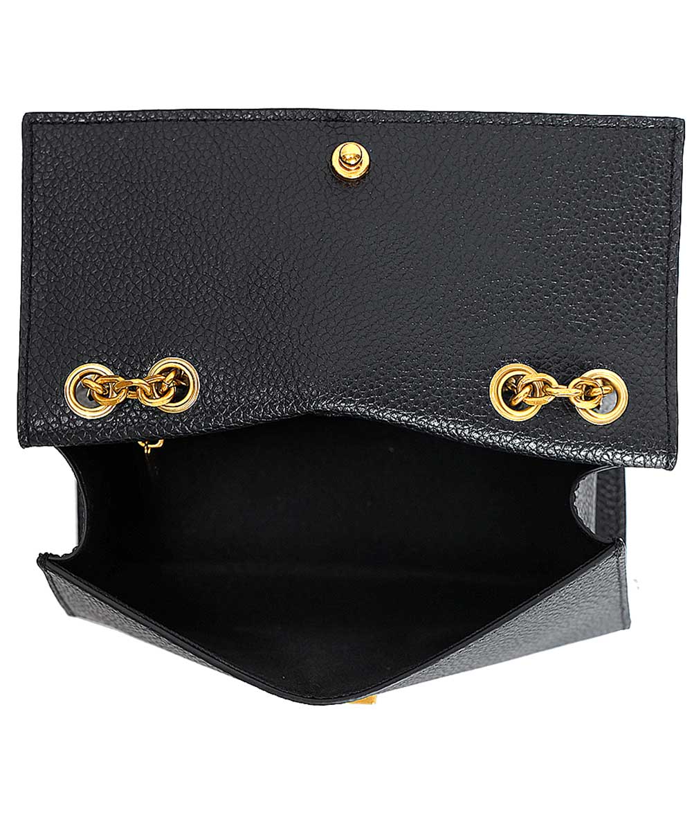 Bolsa Santa Lolla Transversal Preto Correntes