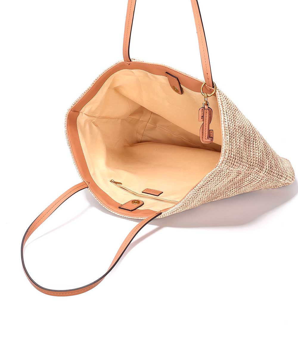 Bolsa Shopper Santa Lolla Areia Tramado